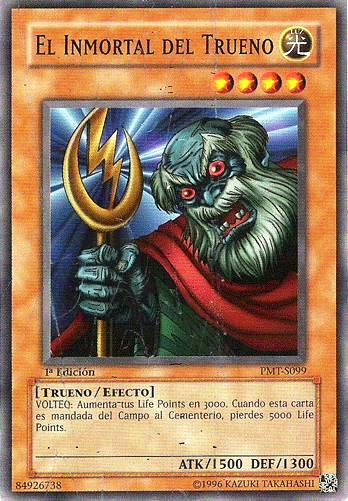 El Inmortal del Trueno  Yu-Gi-Oh! Wiki en Español 