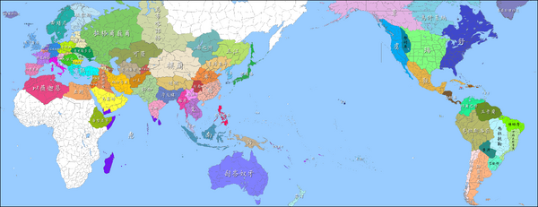 2.6次元世界地图