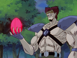 Rugby ball materialized