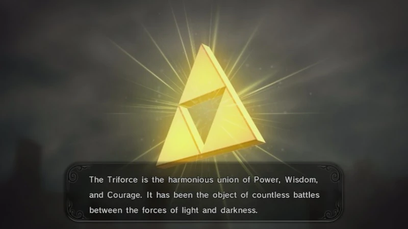 Image - Triforce (Hyrule Warriors).jpg  Zeldapedia 