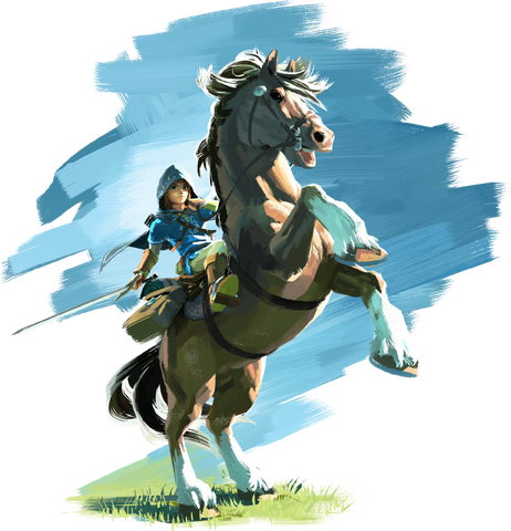 Datei:Link und Pferd BotW.png
