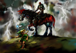 Young Link and Ganondorf.png