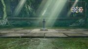 Master Sword and Pedestal of Time (Hyrule Warriors)