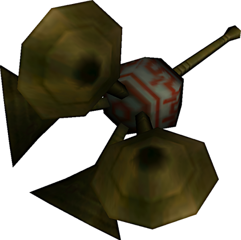 File:Twilight Princess Instruments Skull Kid's Trumpet (Enemy Weapon).png