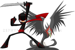 Randy and Tengu