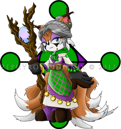 Esmeralda the fox