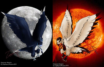 Huginn and muninn twin ravens by zephyros phoenix-d3evrnh