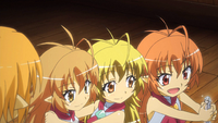 The sisters play