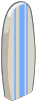Blue Surfboard